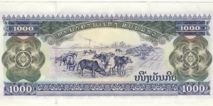 Banknote from Laos