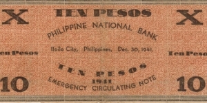 Banknote from Philippines