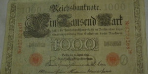 Banknote from Germany