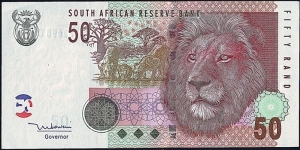 South Africa N.D. (2005) 50 Rand. Banknote