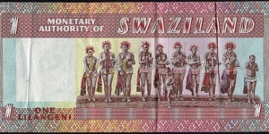 Banknote from Swaziland