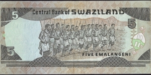 Banknote from Swaziland