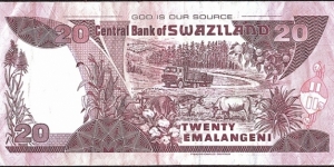 Banknote from Swaziland