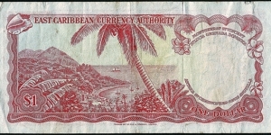 Banknote from Antigua and Barbuda