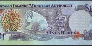 Banknote from Cayman Islands