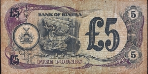 Banknote from Biafra