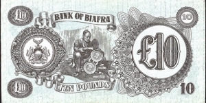 Banknote from Biafra