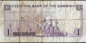 Banknote from Gambia
