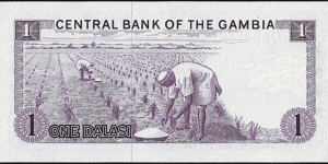 Banknote from Gambia