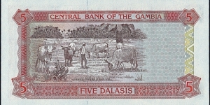 Banknote from Gambia