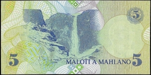 Banknote from Lesotho