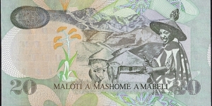 Banknote from Lesotho