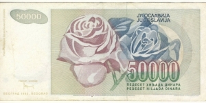 Banknote from Yugoslavia