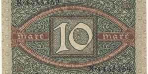 Banknote from Germany