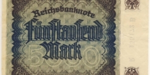 Banknote from Germany