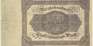 Banknote from Germany