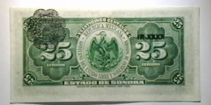 Banknote from Mexico