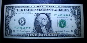 US FRN 1 dollar 1988A FW printed  Banknote