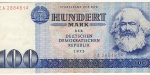 100 Mark(East Germany 1975) Banknote