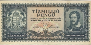 10.000.000 Pengo(1945) Banknote