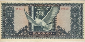 Banknote from Hungary