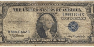 1 Dollar(Silver Certificate 1935A) Banknote