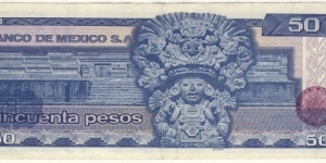 Banknote from Mexico