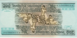 Banknote from Brazil