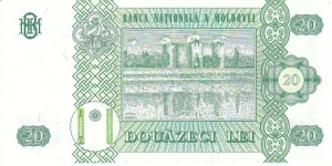 Banknote from Moldova