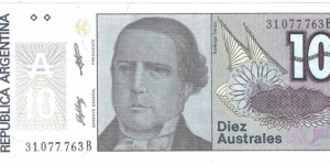 10 Australes Banknote