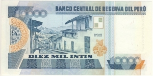 Banknote from Peru