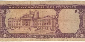 Banknote from Uruguay