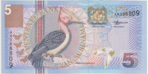 5 Guldens Banknote