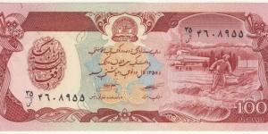 100 Afghanis Banknote