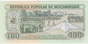 Banknote from Mozambique