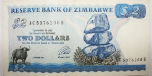 2 Dollars Banknote