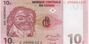 10 Centimes Banknote