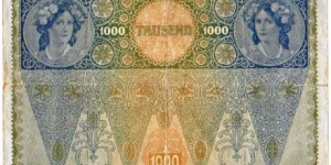 Banknote from Austria