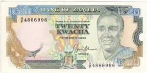 20 Kwacha Banknote