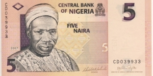 5 Naira(2007) Banknote