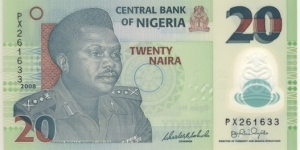 20 Naira(polymer issue 2008) Banknote