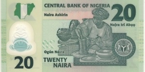 Banknote from Nigeria