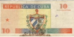 Banknote from Cuba