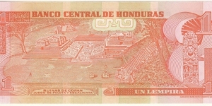 Banknote from Honduras