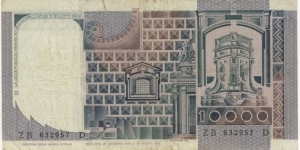 Banknote from Italy