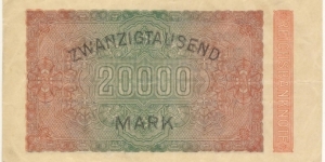 Banknote from Germany