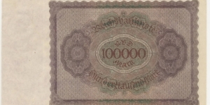 Banknote from Germany