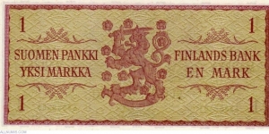 Banknote from Finland