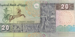 Banknote from Egypt