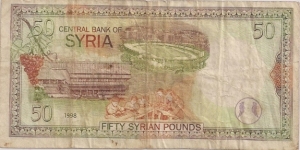 Banknote from Syria